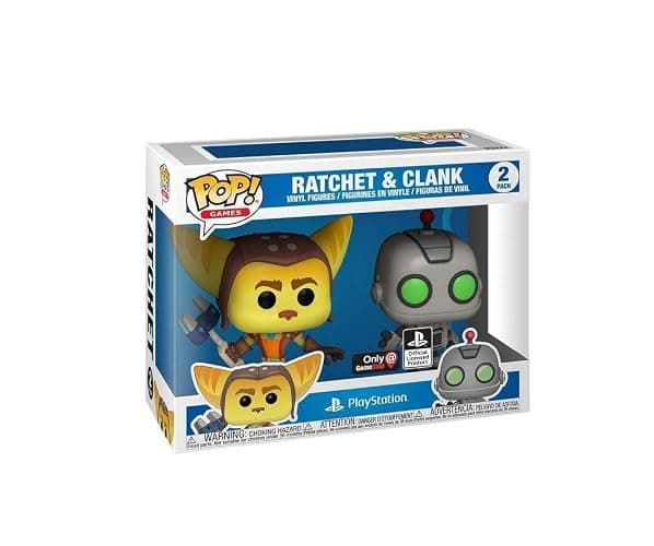 Funko Pop! Ratchet and Clank Playstation Exclusive 2 Pack - Image 1