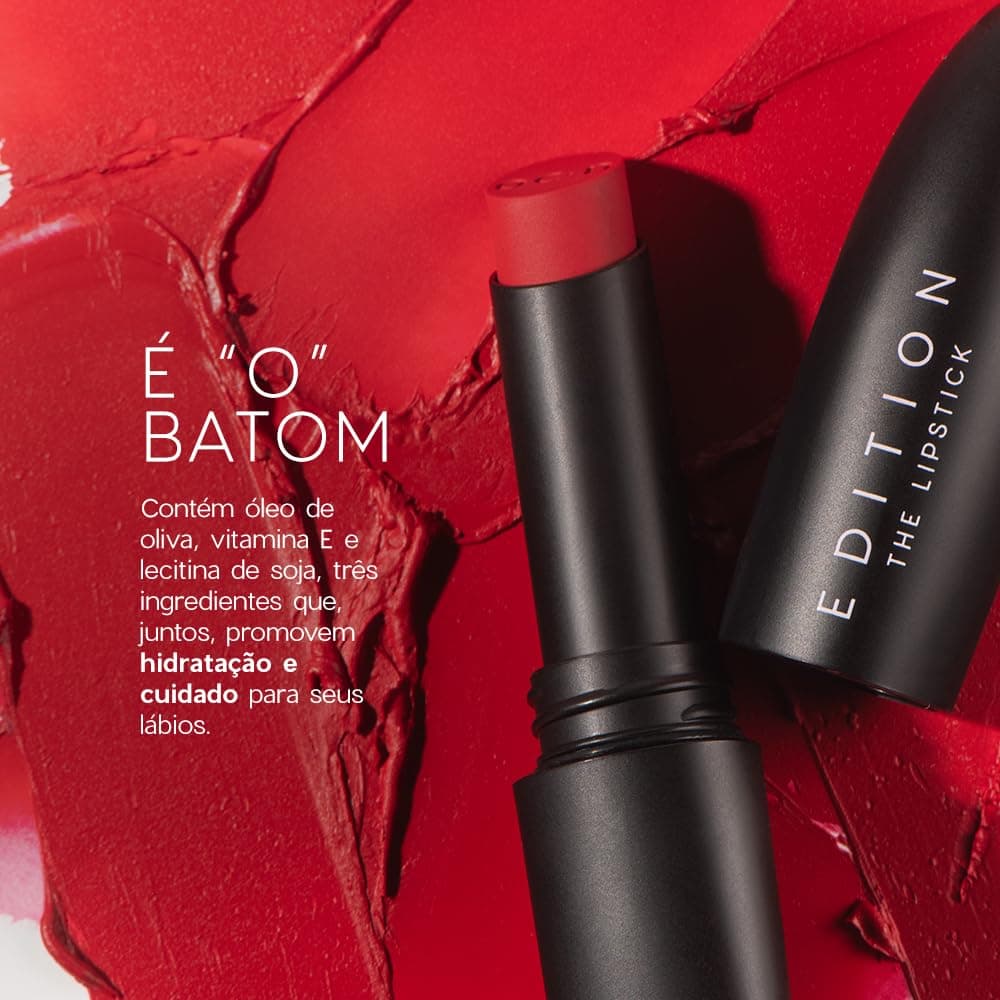 Océane Oceane The Lipstick Edition - Batom Red Kiss./Vermelho thumbnail 4