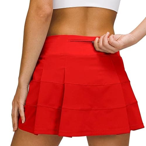 MCEDAR Athletic Tennis Golf Skorts Skirts for Women with Pocket Workout Running Sports Pleated Skirts Casual - Image 1