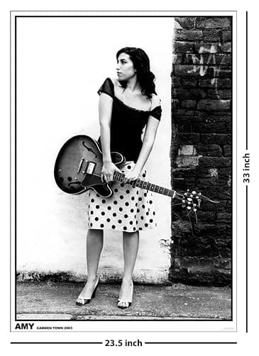Amy Winehouse - Camden Town 2003 - Officially Licensed - Poster - 23.5" x 33" thumbnail 2