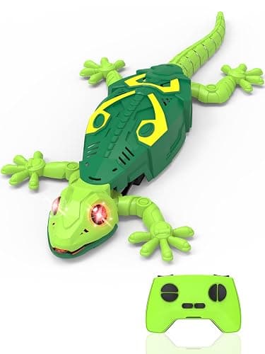 Wall Climbing Lizard,Wall Crawler Robot Gecko Remote Control,Floor Ceiling Crawling Electric Lizard Rc Car Toy,Cool Kids Toys,Easter Birthday Gifts for 3 4 5 6 7 8 9 10+ Year Old Boys Girls Teens - Image 1