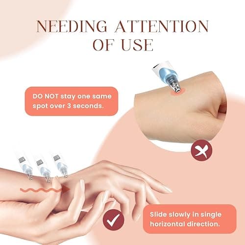 2025 Blackhead Remover Pore Vacuum,Facial Pore Cleaner-5 Suction Power,5 Probes,USB Rechargeable Blackhead Vacuum Kit Electric Acne Extractor Tool for Adult thumbnail 6