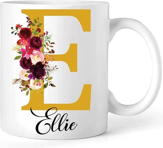 A2One Stuff Custom 11oz Floral Coffee mug thumbnail 3