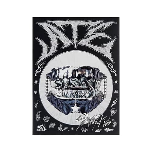 [Preorder-benefits] STRAYKIDS ATE Album [Chk Chk Version]+(Extra 4 Photocards+1 Double-Sided Photocard+Pocket Mirror) - Image 1