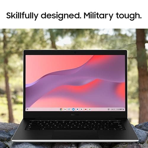 Samsung 14" Galaxy Chromebook Go Laptop PC Computer, Intel Celeron N4500 Processor, 4GB RAM, 64GB Storage, ChromeOS, XE340XDA-KA2US, Student Laptop, Silver thumbnail 4