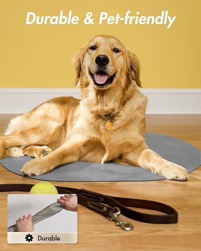 Absorbent Dog Food Mat-Dog Mat for Food and Water Bowl, Quick Dry Pet Food Mat, No Stains Cat Feeding mat, Pet Accessories Pet Supplies-Cat Water Bowl Mat for Messy Drinkers thumbnail 6