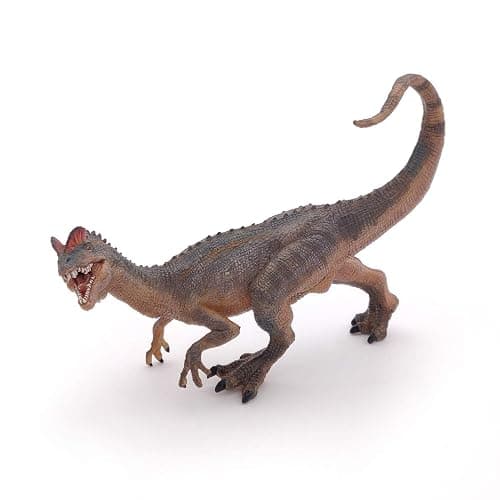 Papo - Figurine Dilophosaure - Jouet Dinosaure Enfant dès 3 Ans - Idée Cadeau Jurassique - 14 x 4,5 x 13 cm - Théropode Carnivore Réaliste - Peint à la Main - Collection Les Dinosaures - 55035 thumbnail 4