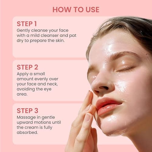 QUIA Collagen Jelly Cream – Lightweight Gel Moisturizer for Glowing, Plump Skin – With Niacinamide and Peptides – Korean Skincare for Daily Hydration thumbnail 8
