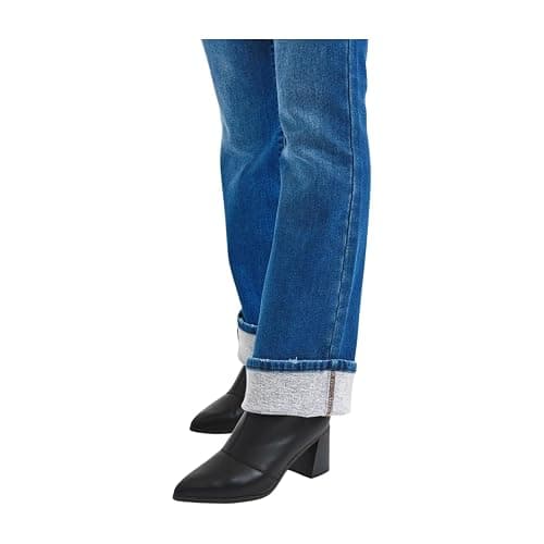 Judy Blue Mid Rise Bootcut Jeans with Thermal Lining thumbnail 5