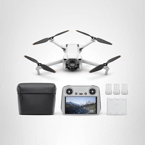 DJI Mini 3 Fly More Combo (DJI RC), Drones with Camera for Adults 4K, 3 Batteries for 114-min Flight Time, Vertical Shooting, 32800ft (10km) Video Transmission, Lightweight Mini Drone for Beginners thumbnail 11