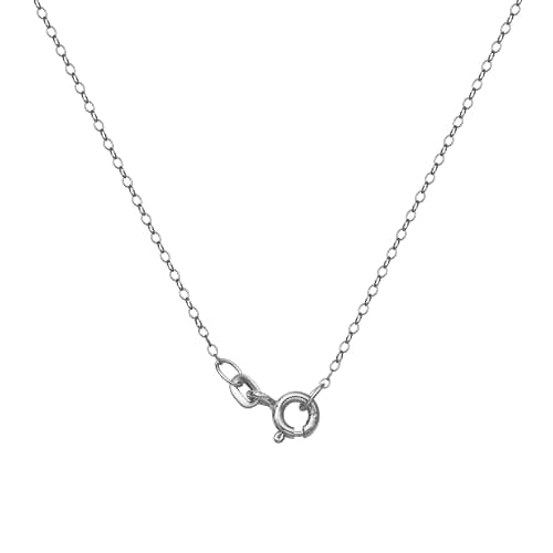 Amazon Essentials Sterling Silver Gemstone Butterfly Pendant Necklace, 18" thumbnail 2