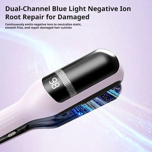Cordless Split Ends Hair Trimmer, Automatic Damage Hair Clippers for Salon & Home, Quickly Removes Split Ends and Broken Hair Tips, Dead Ends Trimmer for Damaged,Dry, Brittle Hair (Pink) thumbnail 8