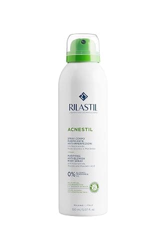 Rilastil Acnestil Spray Corpo Purificante e Anti-imperfezioni, Sebonormalizzante, Lenitivo con Niacinamide, Acido Glicolico e Acido Mandelico, 150 ml - Image 1