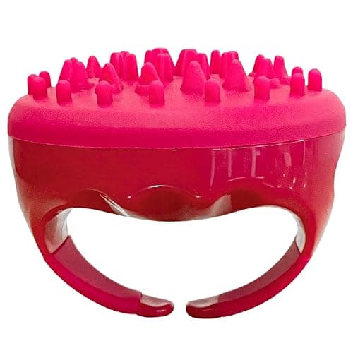 Anti Cellulite Brush, Massager & Body Scrubber for Toning & Firming by M3 | Silicone Cellulite Brush for Thighs & Butt Firming, Skin Smoothing, Exfoliating, Circulation, Hair & Scalp Massage thumbnail 2