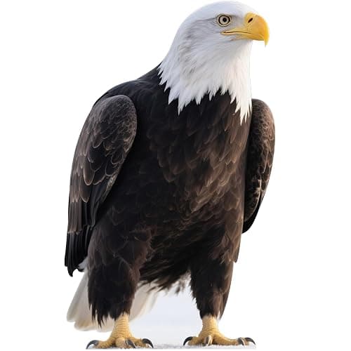 EnjoyView Eagle 3FT Life Size Cardboard Cutout, Fun Animal Standup, Perfect for Events, Party Decor, Birthday and Photos, 1 PC - Image 1
