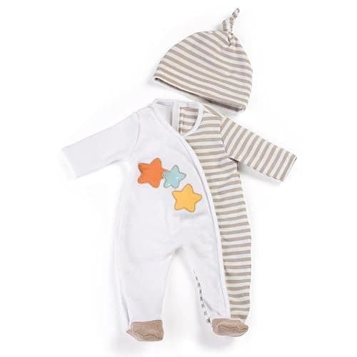 Miniland PYJAMAS BEIGE, clothes for 40cm dolls 31220 - Image 1