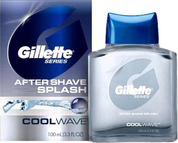 Gillette Series Cool Wave After Shave, Aftershave for Men, After Shave Cologne Men, 3.3 fl oz, 100 ml, After Shave Lotion for Men, Post Shave Balm Men, Aftershave, Mens Aftershave, Aftershave Balm - Image 1