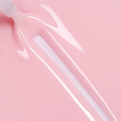 Bluesky Jelly Gel Nail Polish 10ml, Sakura Cream - CHU06, Sheer Pink Gel Nail Polish for 21 Day Manicure, Requires Curing Under LED UV Nail Lamp thumbnail 2