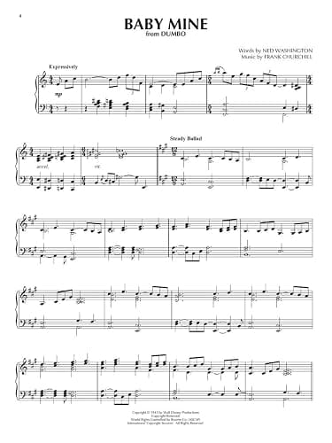Disney Peaceful Piano Solos | Intermediate Piano Sheet Music Book | 34 Calming Disney Songs for Relaxation and Performance | Piano Songbook for Adults, Students, and Music Teachers thumbnail 6