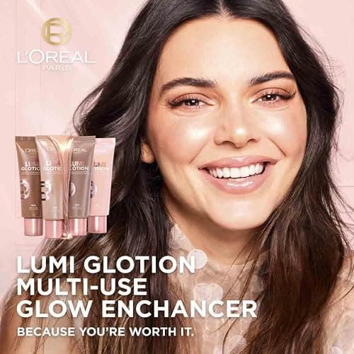 L'Oréal Paris Multi-Use Glow Enhancer, 24h Hydration with Shea Butter and Glycerin, for Face and Body, Paradise Lumi Glotion, Shade 904: Deep Glow, 40 ml thumbnail 3