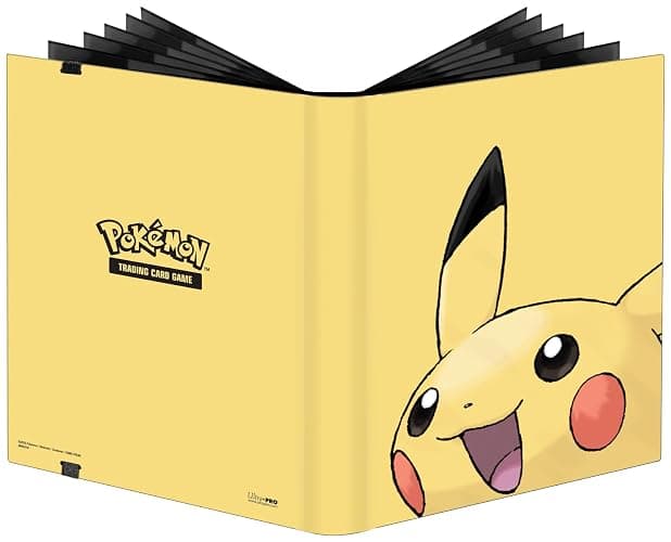 Ultra PRO - 2025 Pikachu 9 Pocket PRO Binder for Pokémon Cards & Standard Size Cards, Holds up to 360 Cards in Ultra PRO 9 Pocket Pages thumbnail 2