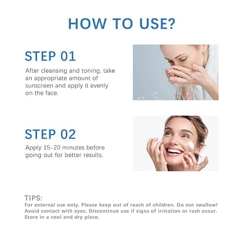 𝐶𝑒𝑛𝑡𝑒𝑙𝑙á Sunscreen SPF 50, Face Sun Screen Long-Lasting, Cen-tella Madagascar Sunscreen, Korean Skincare (Blue 2) - Blue 2 thumbnail 10