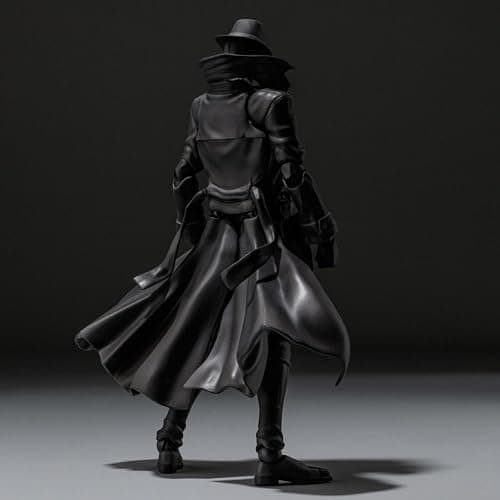 Spider-Man: Spider-Bath SV Action Spider-Man Noir Action Figure, Non-scale, ABS & PVC, Pre-painted Complete Action Figure thumbnail 4