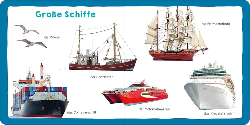 Meine ersten 100 Fahrzeuge: Foto-Wörterbuch | Stabiles Pappbilderbuch für die Sprachentwicklung ab 12 Monaten thumbnail 6