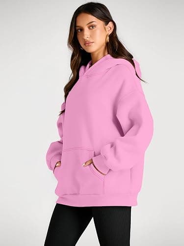 Trendy Queen Womens Oversized Hoodies Fleece Sweatshirts Fall Fashion Pullover Sweaters Winter Clothes thumbnail 4