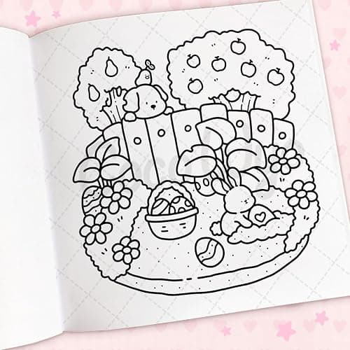 Cozy Cuties: Coloring Book for Adults and Kids (Cozy Spaces Coloring) thumbnail 10