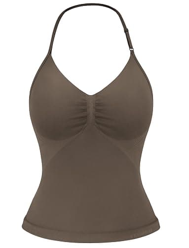 YEOREO SoftHue Impact Longline Strappy Top Women's Halter Workout Tank Tops Backless Gym Longline with Adjustable Strap - Image 1