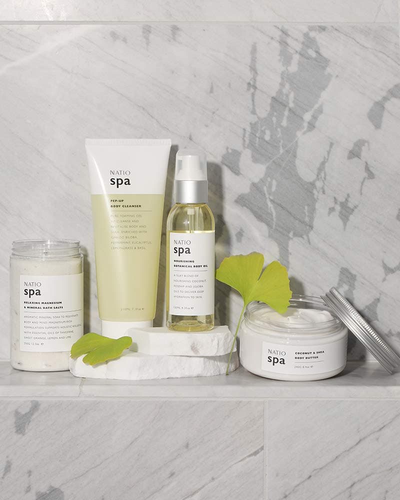 Natio Australia Spa Nourishing Botanical Body Oil 130ml - Coconut, Rosehip and Jojoba Oil - Deep and Lasting Hydration - Made in Australia thumbnail 5