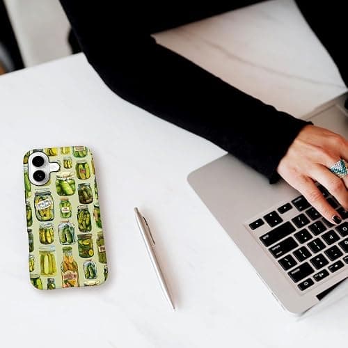DAIZAG Case Compatible with iPhone 17,Durable Shock Protection Cover for Girl Women,Cute Pickle Lovers thumbnail 6