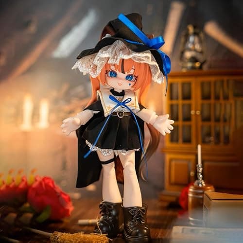 niannyyhouse BJD Blind Box Figurines, Dedicated to Luna Series, 1/12 Scale, Ball Jointed Doll with Clothes, Action Figure Collectable (6PCs) thumbnail 6