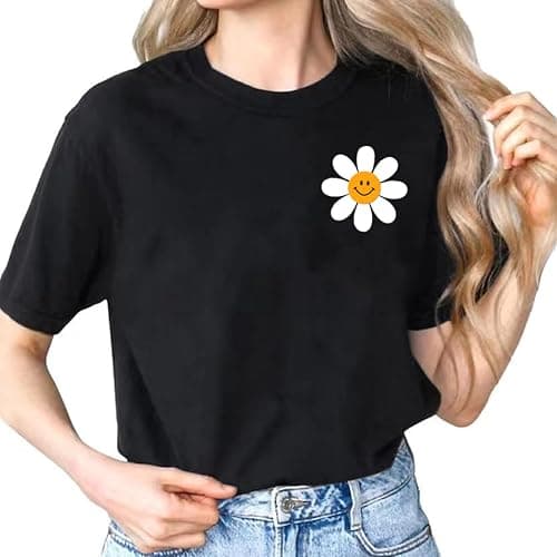MAIHUN Women Teacher Life Shirt Teacher Gift Short Sleeve Shirts It s a Beautiful Day for Learning T-Shirt thumbnail 4