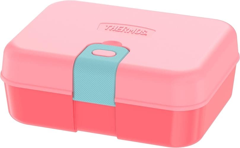 THERMOS Kids Freestyle 8 Piece Food Storage Kit, Pink/Peach thumbnail 2