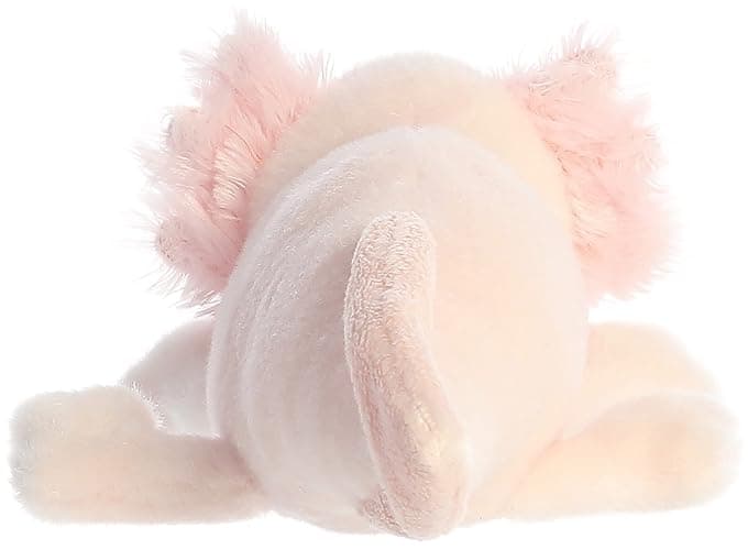 Aurora® Adorable Mini Flopsie™ Axel Axolotl Stuffed Animal - Mini Companions Ready for Playful Adventures - for Kids All Ages, Toddlers, Adults, and Families - Pink 10 Inches thumbnail 4