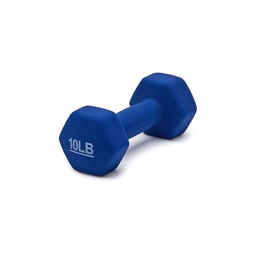 Amazon Basics Neoprene Dumbbell Hand Weights for Exercise and Muscle Toning thumbnail 2