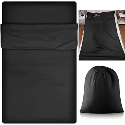 Irenare Self Tan Sleep Sack Reusable Body Self Tanners Lightweight Breathable Tanning Sleeping Sac for Bed Travel Sleeping Bag - Image 1