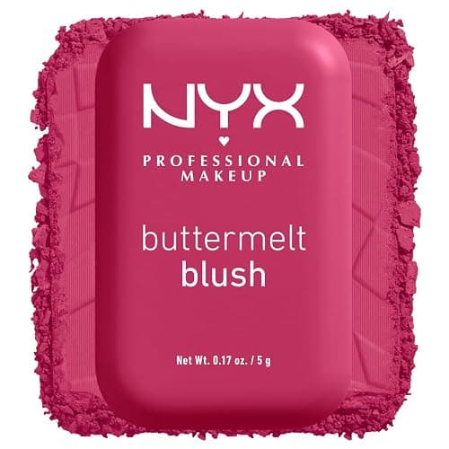 NYX PROFESSIONAL MAKEUP Buttermelt Powder Blush, Fade and Transfer-Resistant Blush, Up to 12HR Make Up Wear, Vegan Formula - Butta Than Before thumbnail 11