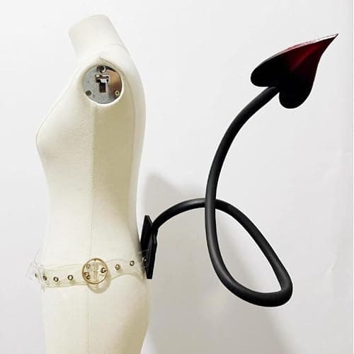 ATekatac Dragon Tail Cosplay Succubus Tail Costume Black Demon Tail thumbnail 3