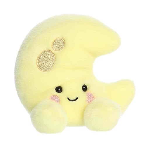 Aurora® Adorable Palm Pals™ Evelyn Crescent Moon™ Stuffed Animal - Fun Collectible Plush for Kids and Adult Collectors - Perfect for Decorating Rooms and Birthday Gifts - Yellow 5 Inches thumbnail 3