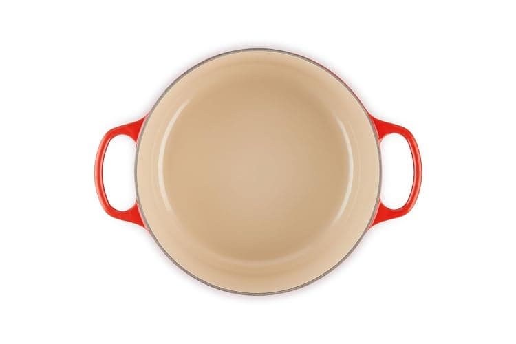 Le Creuset Enameled Cast Iron Signature Round Dutch Oven, 4.5 qt., Cerise thumbnail 4