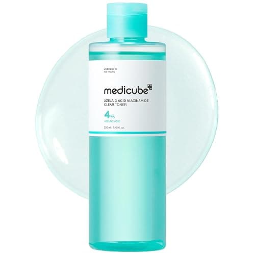 medicube Azelaic Acid Niacinamide Clarifying Toner | Troubled Skin Care, Ideal for Purifying & Calming | 4% Azelaic Acid & 2% Niacinamide| Soothing Daily Toner | Korean Skin Care | 8.45 fl.oz - Image 1