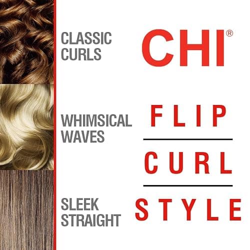 CHI The Sparkler Lava Ceramic Flat Iron, Special Edition, Hair Straightener for an Even & Smooth Finish, 11 Foot Cord for Convenience, 1" Iron, Silver thumbnail 6