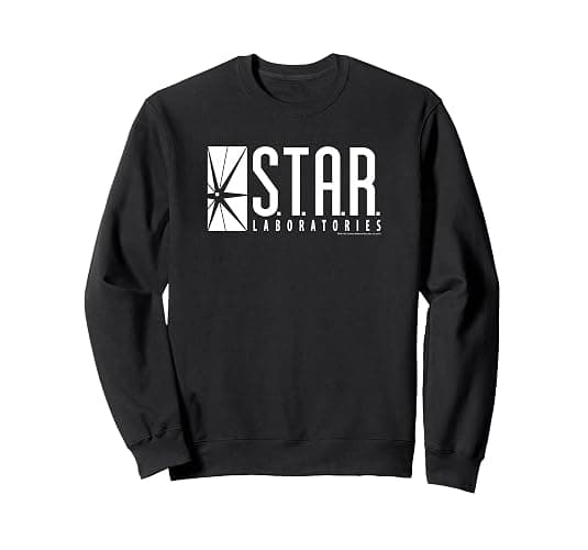 The Flash TV Series S.T.A.R. Labs Logo Sweatshirt - Image 1