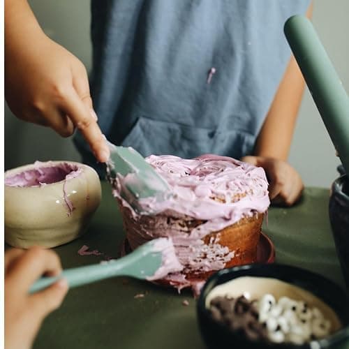 Tampoco Real Kids Cooking & Baking Set – Montessori Kitchen Tools for Real Cooking with Food-Safe Silicone Utensils – Functional & Fun Gift for Young Chefs thumbnail 8