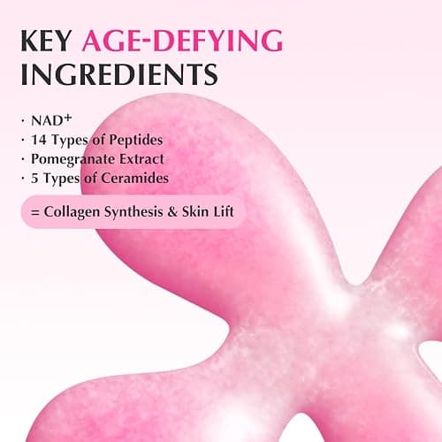 EQQUALBERRY NAD+ Peptide Boosting Smoothie Serum – Anti-Aging Korean Skin Care | Stocking Stuffer for Women | Firming Serum with 5 Ceramides & Vegan Collagen for Wrinkles & Radiant Glow(1.01oz/30ml) thumbnail 6