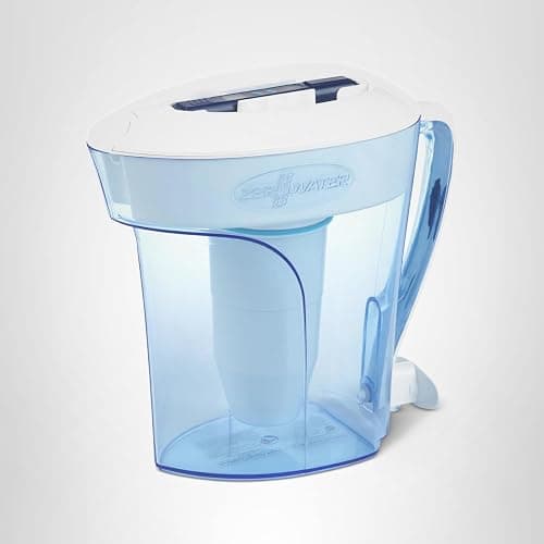 ZeroWater 10-Cup Ready-Pour 5-Stage Water Filter Pitcher 0 TDS for Improved Tap Water Taste - IAPMO Certified to Reduce Lead, Chromium, and PFOA/PFOS thumbnail 9