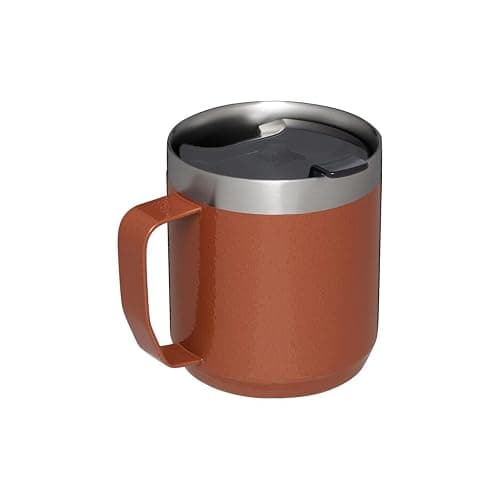 STANLEY Classic Legendary Camp Travel Mug 0.35L - Keeps 1.5 Hours Hot - 3 Hours Cold - Dishwasher Safe - Stainless Steel Coffee Cup - BPA-Free - Hammertone Clay thumbnail 7